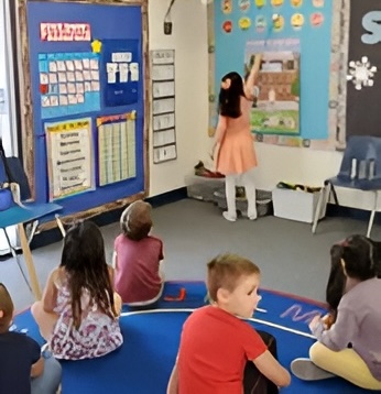 Kindergarten classroom activity
